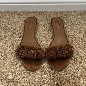 Aquazzura Wild Thing Flat Sandal - 37